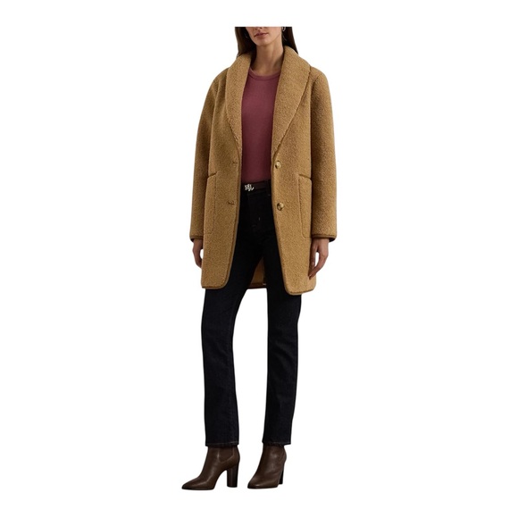 Lauren Ralph Lauren
Sherpa W Trim 2 Bttn - Picture 4 of 6